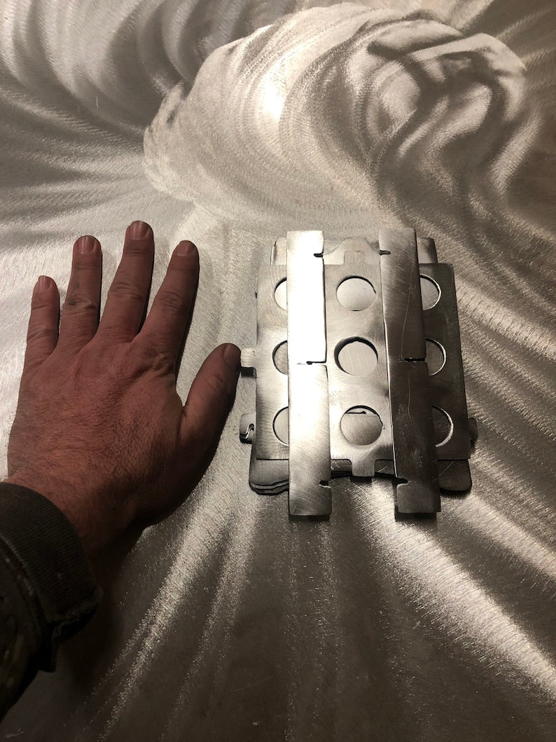 Mini collapsible camp stove made from American steel for backpacking and camping
